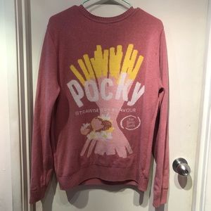 Apparel K Strawberry Pocky Knit Sweater